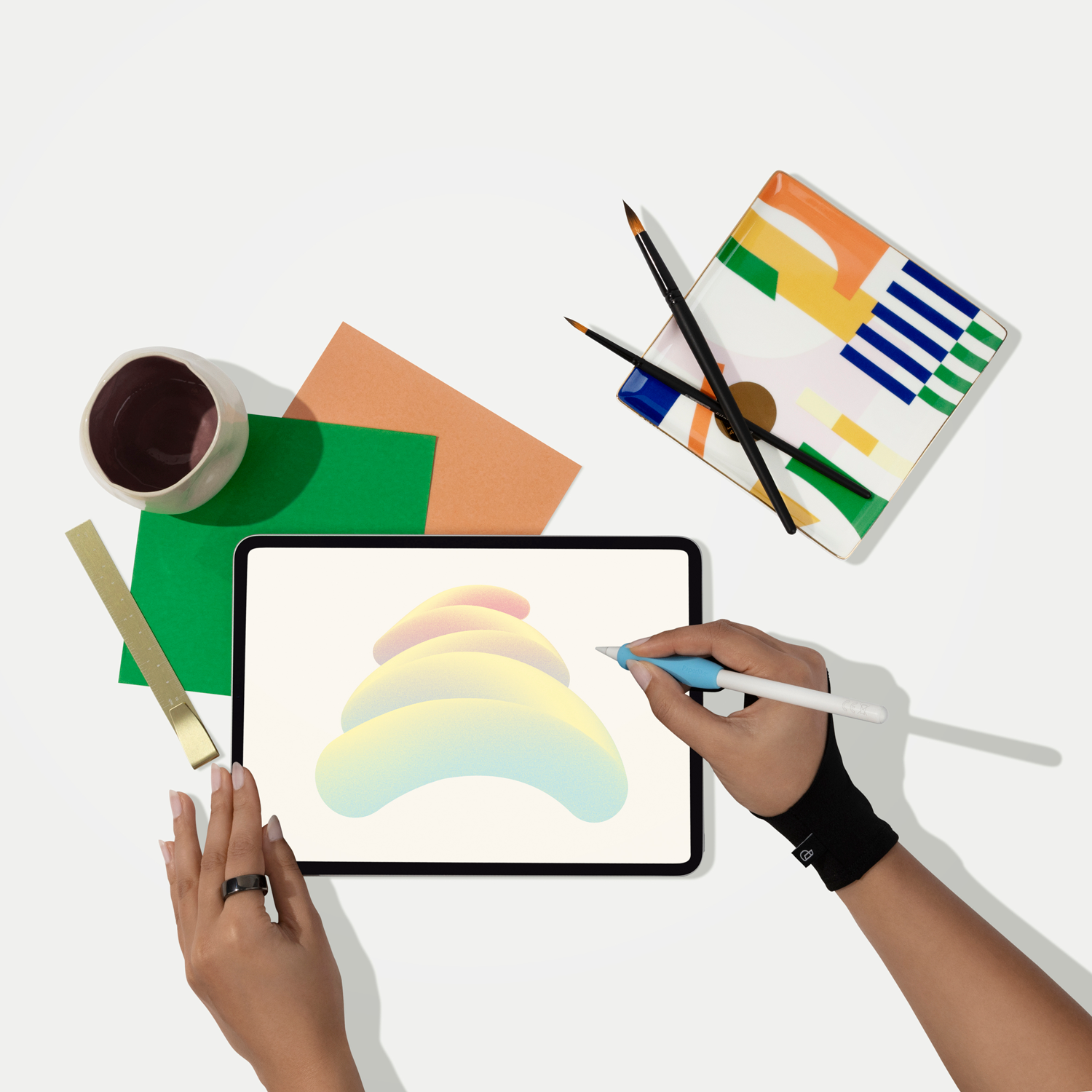 Paperlike Drawing Glove